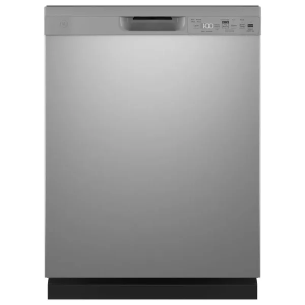 GE Front Control Dishwasher - Stainless Steel