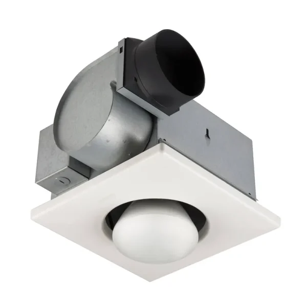 Broan 162 Broan 162 70 CFM 3.5 Sone Ceiling Mounted HVI Certified Utility Fan with Light