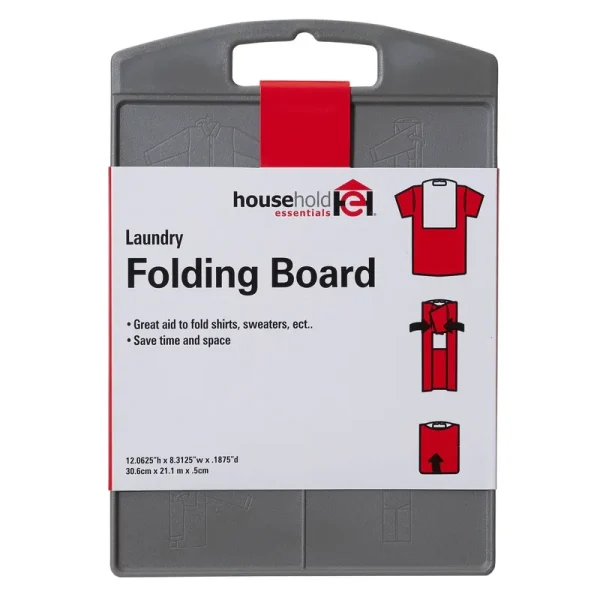 Household Essentials 195 Shirt Folding Board Black
