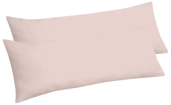 Royale Linens Body Pillow Cover - Double Brushed 1800 Microfiber - 20"x54" with Hidden Zipper Closure - Wrinkle & Fade Resistant - Super Soft Body