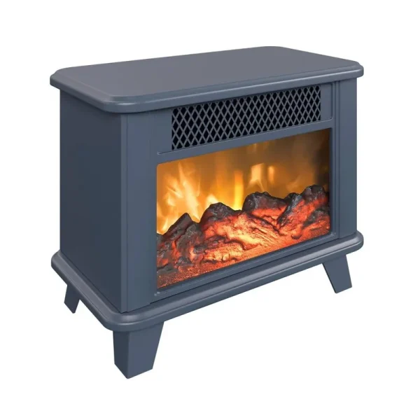 Chimneyfree Electric Fireplace Personal Space Heater, Navynavy, by xpwholesale