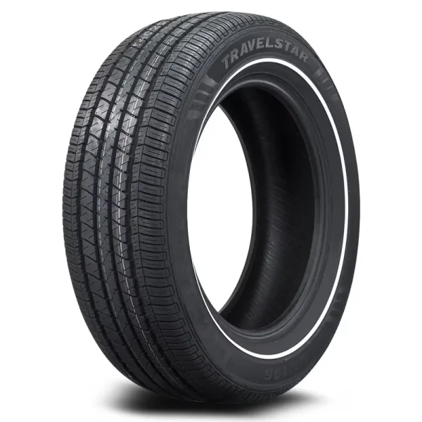 Travelstar UN106 All-Season 225/60R16 225/60/16 98T Passenger Tire Narrow White Wall 9mm(No Rim)