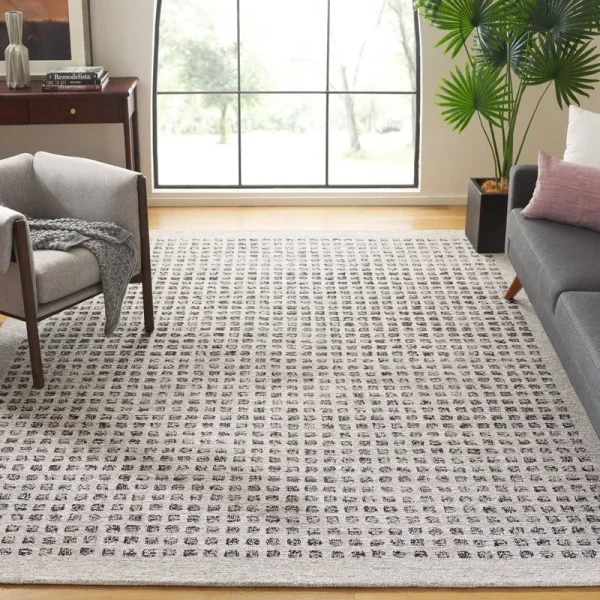 Everdine Wool Area Rug AllModern Rug Size: Rectangle 8' x 10'