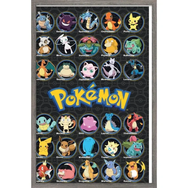 Pokmon - All Time Favorites Poster, Size: 14.725 inch x 22.375 inch