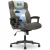 Dark Gray Bonded Leather