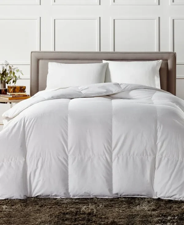 Charter Club White Down Medium Weight Comforter, Full/Queen, Created for Macy's - White