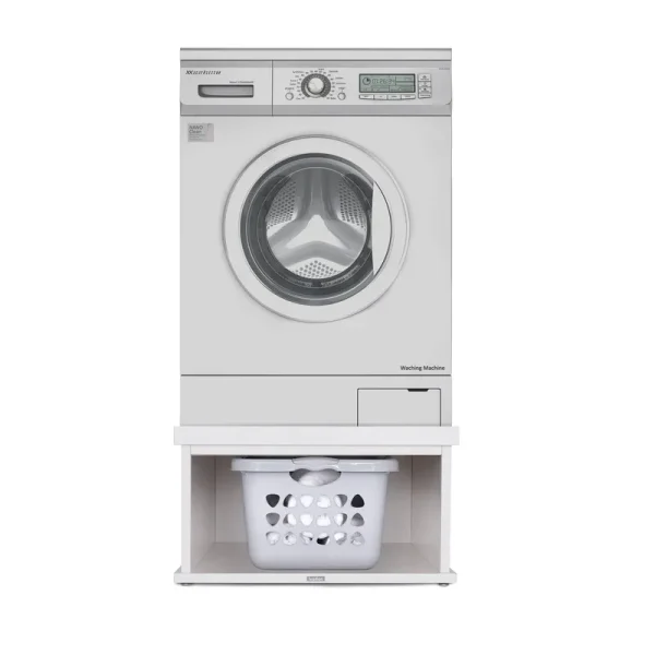 29.92 in. Laundry Pedestal in White to Fit All Machines