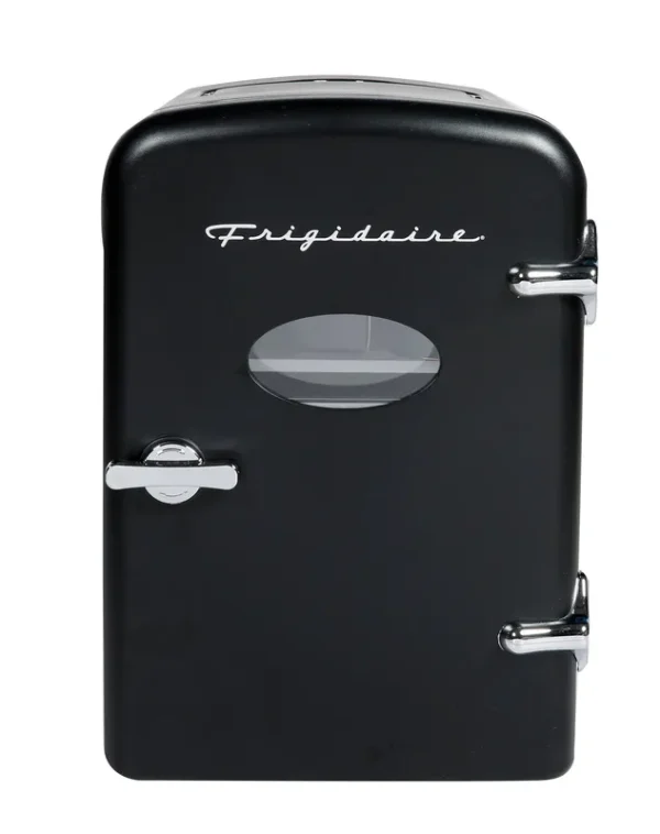 Frigidaire Portable Retro Extra Large 9-Can Mini Fridge Efmis175, Black