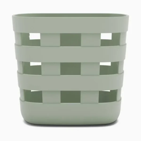 Lalo Bath Toy Bin in Sage Size 9" x 5.5" x 8.5"