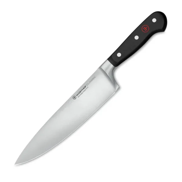Wusthof Trident Classic 8" Cook's Knife, Silver/Black