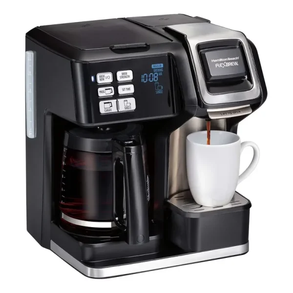 Hamilton Beach Flexbrew Single Serve Coffee Brewer, Black