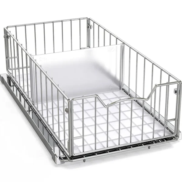 Simplehouseware Pull Out Cabinet Sliding Basket