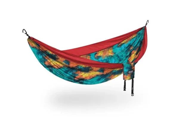 Eno DoubleNest Print - Giving Back Room to Grow - Brave Trails | Teal