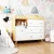 44.9''Natural&White 3 Drawers-1
