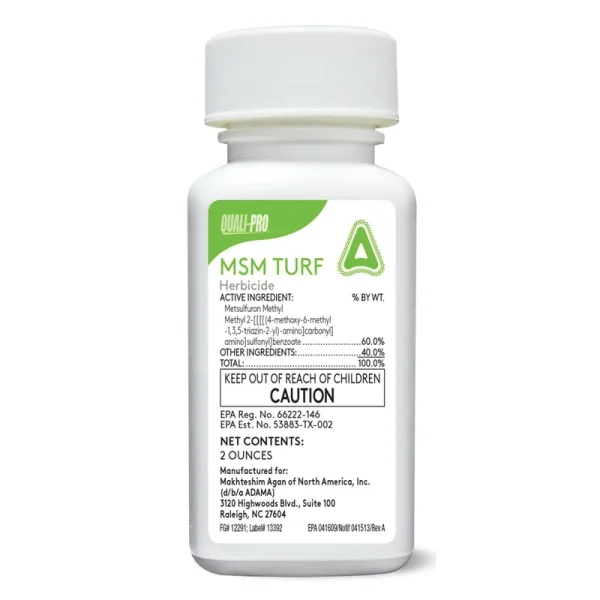 Control Solutions Inc - MSM Turf Herbicide 2 oz