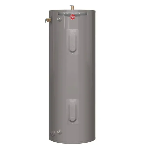Rheem Performance 40 gal. Tall 6 Year 4500/4500-Watt Elements Manufactured Housing Side Connect Electric Tank Water Heater