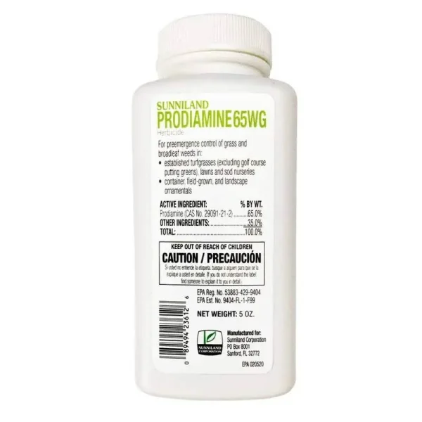 Yard Mastery Prodiamine 65 WDG Professional Pre Emergent Weed Killer Herbicide for Crabgrass - 5oz