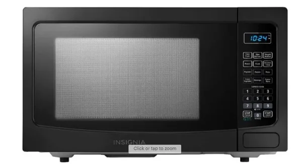 Insignia - 1.1 Cu. ft. Microwave - Black