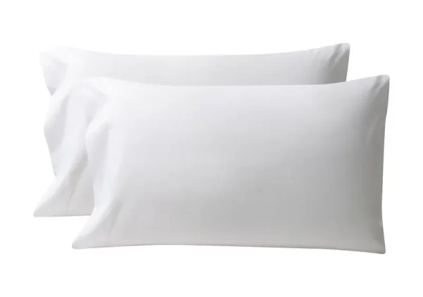 Mainstays Microfiber Pillowcase Set, Size: King Pillowcase, White