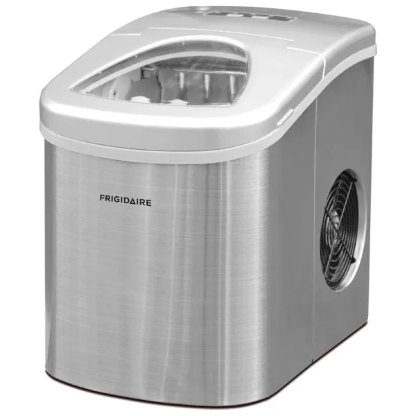 Frigidaire EFIC117-SS 26 lbs Countertop Ice Maker Stainless Steel