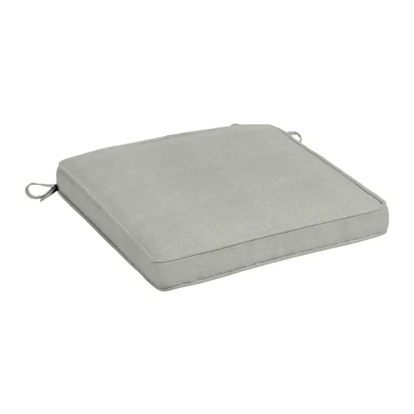 Allen + Roth Medium Grey Heathered Seat Pad