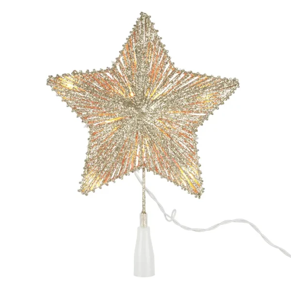 12" Gold Star Lighted Tree Topper by Ashland | Michaels