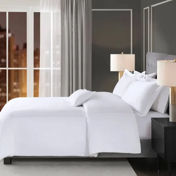 Madison Park Signature 100% Cotton Sateen Embroidered Comforter Set