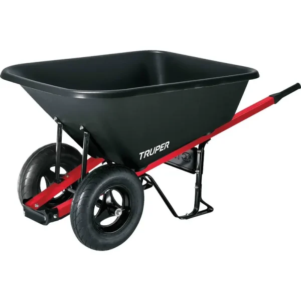 Truper 8 Cu ft Poly Wheelbarrow