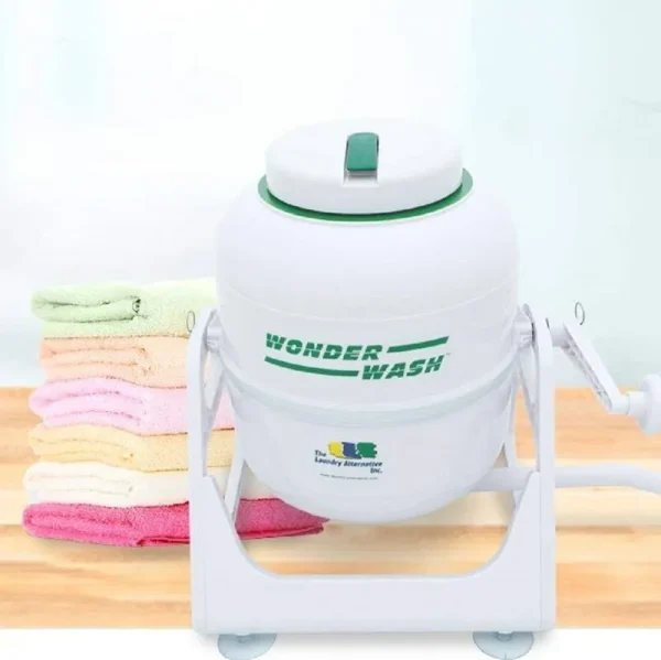The Laundry Alternative Wonderwash Non-Electric Portable Compact Mini Washing Machine