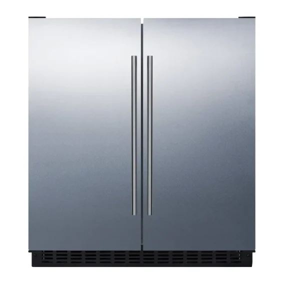Summit - 30" Wide Built-In Refrigerator-Freezer | FFRF3070BSS