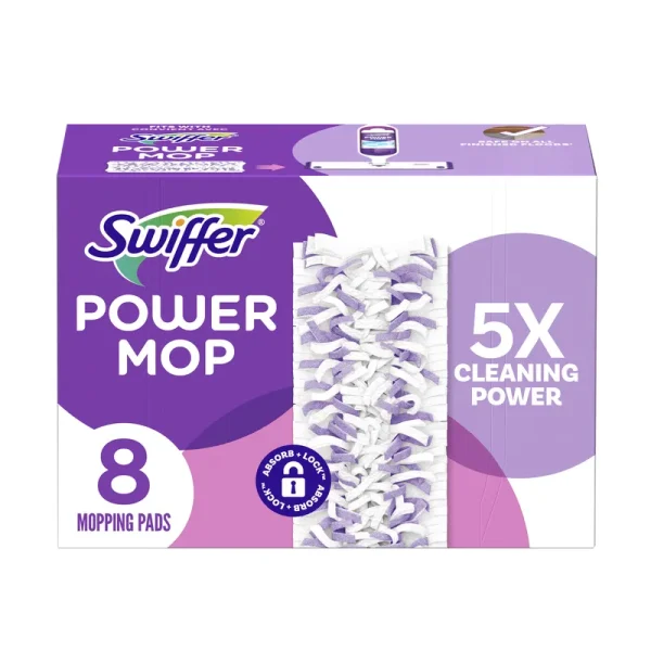 Swiffer PowerMop Multi-Surface Mopping Pad Refills - 8 ct