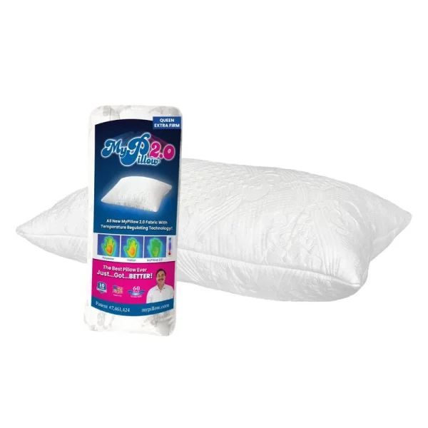 MyPillow 2.0 Cooling Bed Pillow Queen, Most Firm