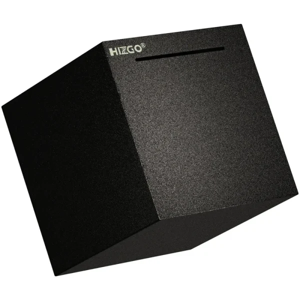 hizgo adult Piggy Bank Piggy Bank for Adults Must Break to Open Stainless Steel Piggy Bank Metal Saving Box (4.72 inch)