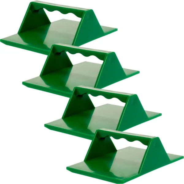 Mindful Design - Tamales Masa Spreader with Easy Grip Ergonomic Handle - Green, 4 Pack