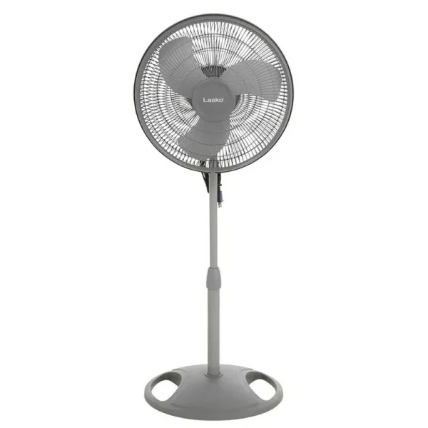 Lasko Adjustable-Height 16 in. Oscillating Pedestal Fan