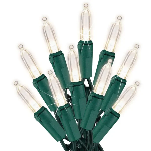 Sylvania 100 Light Stay-lit LED Set, Warm White