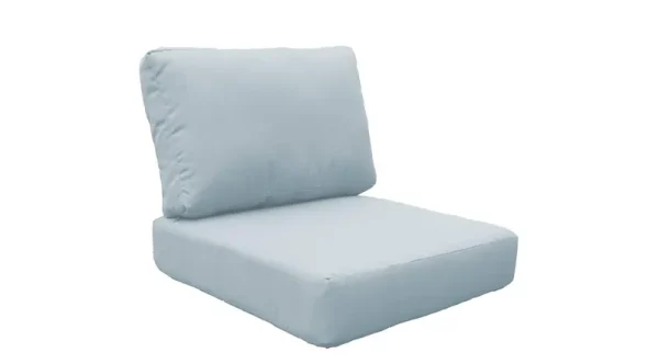 TK Classics Covers for High-Back Chair Cushions 6" Thick