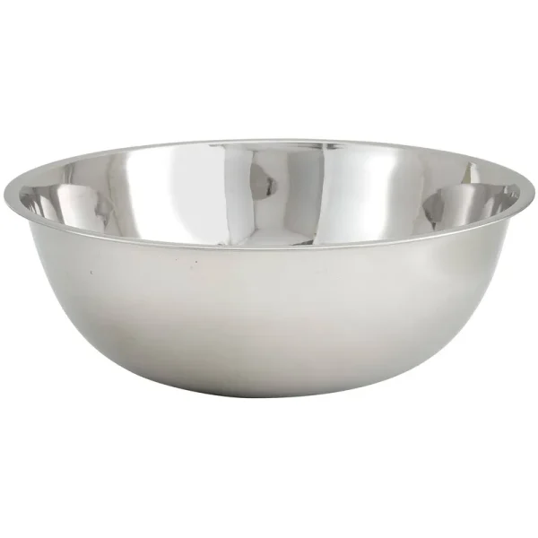 Winco - MXB-2000Q - 20 qt Stainless Steel Mixing Bowl