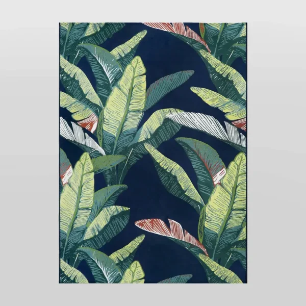 Threshold Outdoor Banana Leaf Rug, 5' x 7'