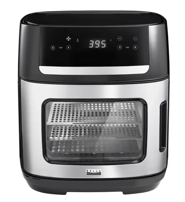 Bella Pro Series 12.6qt 4-Slice Convection Toaster Oven Air Fryer Stainless