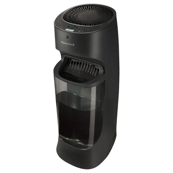 Honeywell Top Fill Tower Cool Mist Humidifier, 1.7 gal, 9.8 W x 8.7 D x 24.7 H, Black