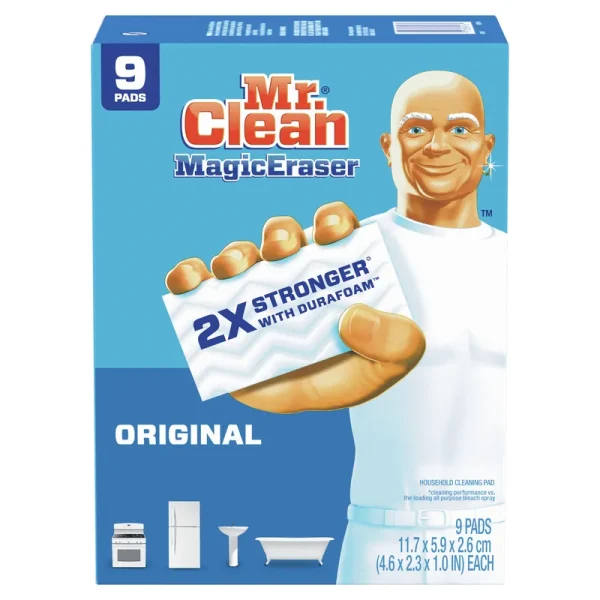 Mr.clean Magic Eraser, 9/Pack