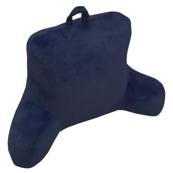 Micro Mink Bed Rest Lounger Blue