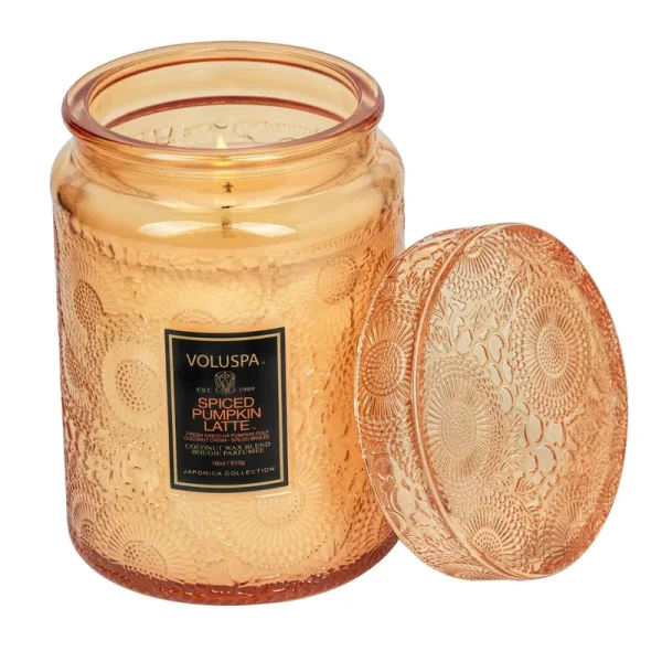 Voluspa - Spiced Pumpkin Latte - Large Jar Candle