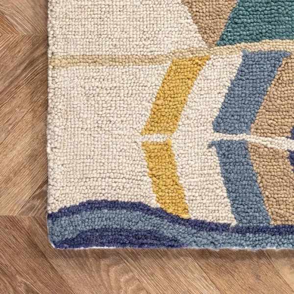Darcy Southwestern Handmade Tufted Wool Brown Area Rug AllModern Rug Size: Runner 2'6" x 12'