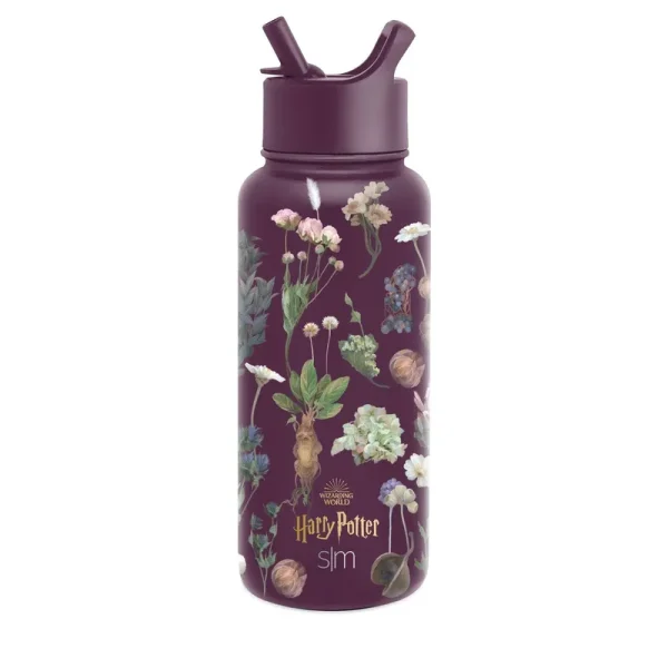Summit 32-oz. Water Bottle with Straw Lid | Simple Modern Harry Potter Herbology