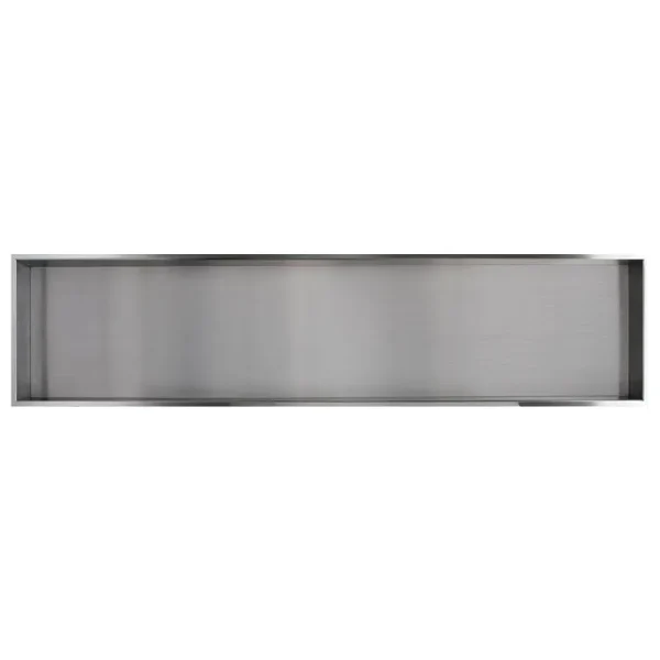 Transolid Sth5814 58.5-in. Recessed Stainless Steel Shower Storage Pod