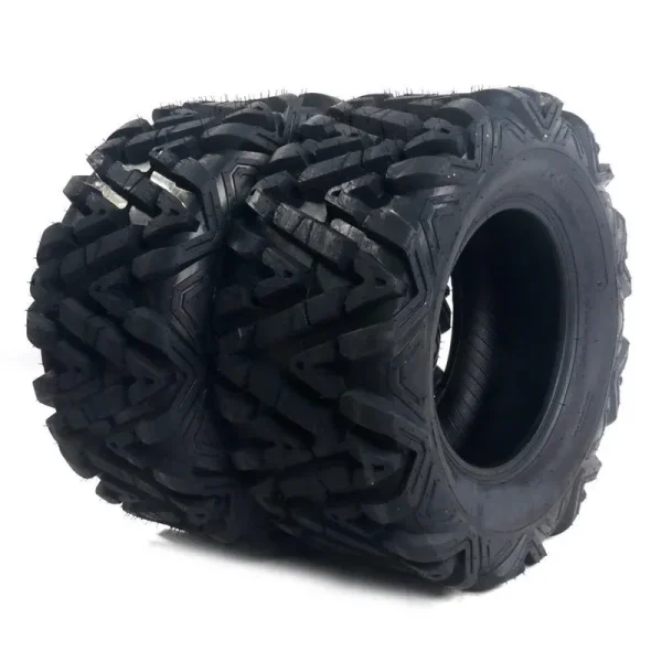 Ktaxon Set of 2 22x10.00 - 10 ATV Tires, 4PR All-Terrain ATV/UTV Tires, Tubeless