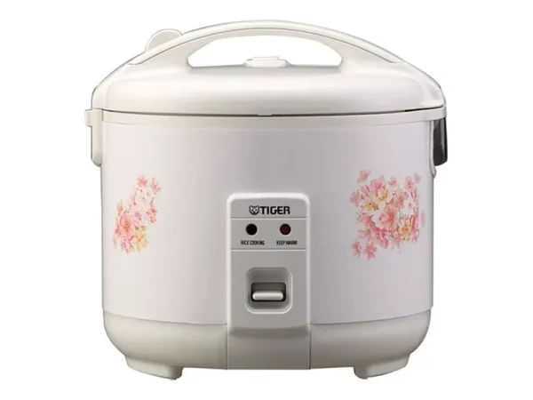 Tiger JNP - 1800 10 - Cup Floral White Rice Cooker & Warmer
