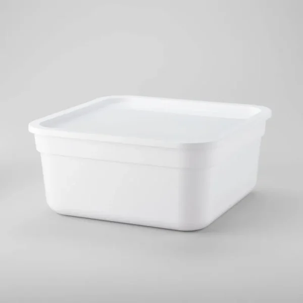 Medium Modular Storage Box White Opaque - Brightroom